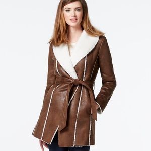 Kenneth Cole NY Wrap Coat